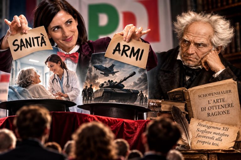 Il PD evidentemente ha letto Schopenhauer
